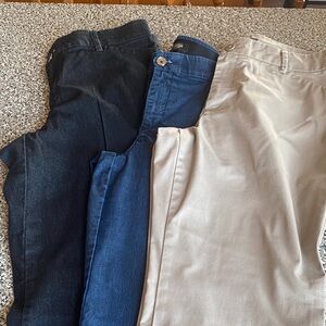 3 prs Lee pants